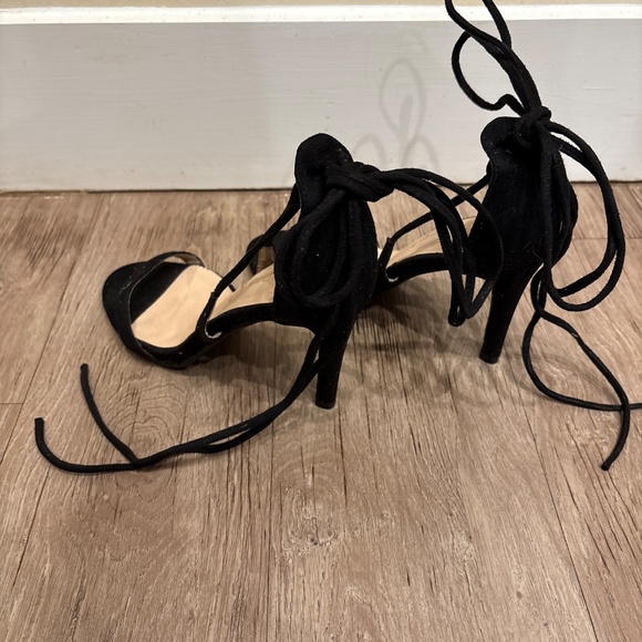 Allegra K lace up heels - Picture 3 of 4